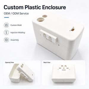 FX Custom <b>Plastic</b> Project <b>Enclosure</b> With Injection Molding and Surface Finishing for Electrical Control Applications - Product Image 1