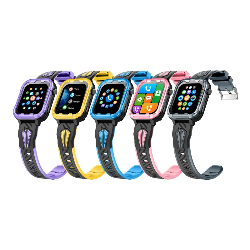 Remote monitor tracking watch app control support customer server waterproof 4G watch worldwide using hot sale