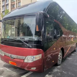 कोच/बस/एक्सप्रेस 55 यात्रियों सीटें 12 मीटर Yutong इस्तेमाल किया/राजा लांग/Zhongtong/ Higer 51 सीटें