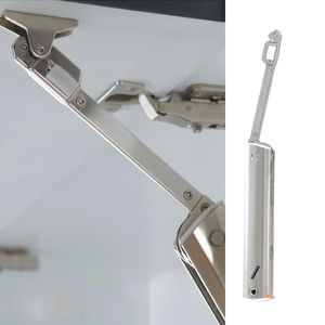 Charnière <span class=keywords><strong>de</strong></span> maintien pour porte <span class=keywords><strong>de</strong></span> placard <span class=keywords><strong>de</strong></span> cuisine, design populaire, angle réglable <span class=keywords><strong>de</strong></span> 250 à 500 mm, arrêt libre, levage hydraulique - Product Image 2