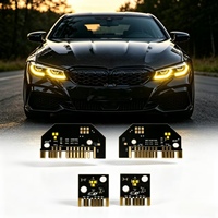Module DRL RGB jaune personnalisé PCS-D04 pour BMW G20 G21 2019-2022, plaque de feux de jour Symphony Angel Eyes