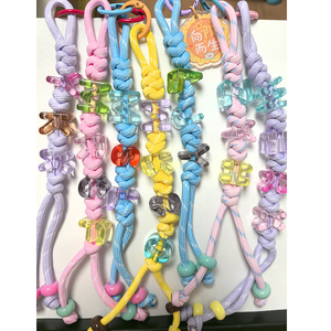 Perles acryliques colorées à trou droit et grand trou, 26 lettres anglaises, pour accessoires <span class=keywords><strong>de</strong></span> bijoux DIY, tissage <span class=keywords><strong>de</strong></span> bracelets - Product Image 5