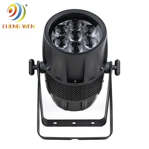 DJ Night CLub Wedding Decoration Light 7x40w RGBW 4in1 LED Zoom Par Light Waterproof Outdoor Stage Lighting Equipment