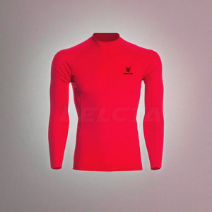 Rashguard à manches longues sur mesure pour hommes pour la gym, le BJJ et l'entraînement MMA avec logo personnalisé - Product Image 3