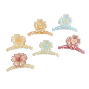 Pinza para el Cabello con Flor de Rosa Angelina de 12 cm, de Plástico, Accesorio de Moda para Uso Diario Femenino - Product Image 1