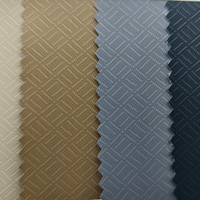 Tissu en cuir PU coloré pour vêtements ; Tissu tricoté résistant à l'abrasion et anti-moisissure ; Plusieurs couleurs en stock ; Échantillons de lots mixtes