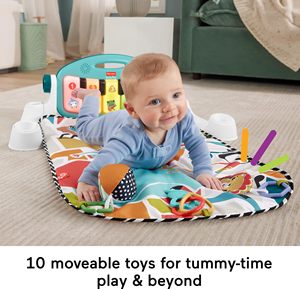 Juguete de aprendizaje musical Pedal Piano Baby Mat Playmat Gym Baby Piano Play Mat - Product Image 3
