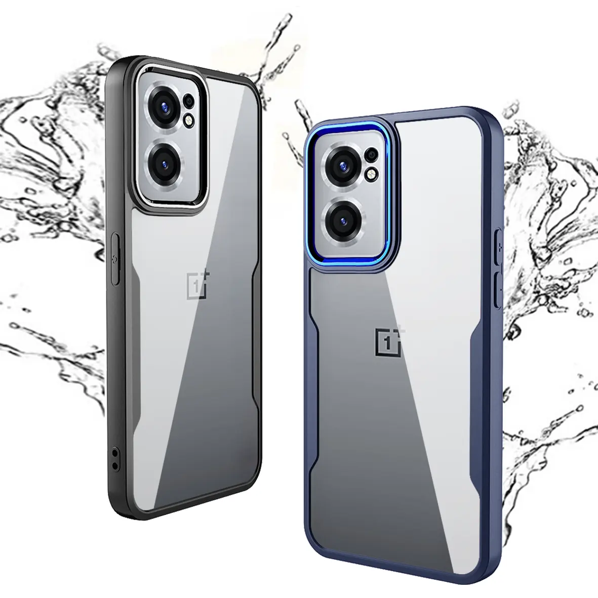 Hybrid Acrylic TPU case Cover for Oneplus Nord CE 2 ACE 5G 10R 10 Pro 2T Noting Phone 1 Armor Protect phone Case