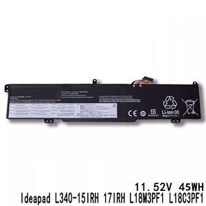11.52V/45WH Nouvelle batterie OEM d'origine L18C3PF1 L18M3PF1 pour <span class=keywords><strong>Lenovo</strong></span> Ideapad <span class=keywords><strong>L340</strong></span>-<span class=keywords><strong>15IRH</strong></span> <span class=keywords><strong>L340</strong></span>-17IRH Gaming - Product Image 1