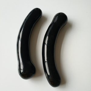 Baguette de massage en cristal d'obsidienne noire naturelle, outil d'exercice sexuel pour la guérison, 5 pièces - Product Image 2