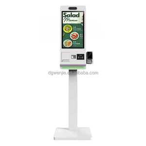 Robot de Entrega de Alimentos con Conducción Autónoma, Sistema Android de 21.5 Pulgadas, Kiosco de Autoservicio con Pantalla Táctil y Caja Registradora para Pedidos de Comida Rápida en KFC - Product Image 5
