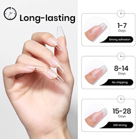Gel Constructeur Professionnel pour Ongles - Gel Dur à Séchage UV/LED pour Extension et Renforcement des Ongles Qualité Salon pour DIY et Studio de Manucure