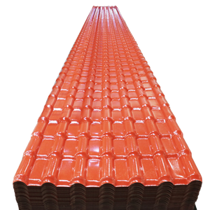 กระเบื้องห<span class=keywords><strong>ล</strong></span>ังคาพีวีซีกันน้ำสำหรับวัสดุก่อสร้างจากกวางตุ้ง ฝอซาน แผ่นหลังคาพลาสติกสมัยใหม่สำหรับงานก่อสร้าง กระเบื้องห<span class=keywords><strong>ล</strong></span>ังคาพลาสติกสไต<span class=keywords><strong>ล</strong></span>์สเปนสำหรับบ้าน - Product Image 1