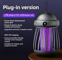 Lanterne de camping LED rechargeable par USB, anti-moustiques, étanche, silencieuse, portable, veilleuse sûre pour les enfants