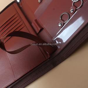 Étui à clés en cuir PU portable personnalisé en gros, 8 crochets pour clés, étui à clés zippé, organisateur de clés de <span class=keywords><strong>voiture</strong></span> - Product Image 4