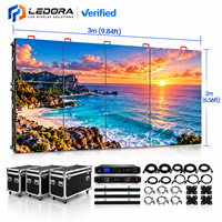 Layar LED Luar Ruangan Aluminium P3.91 7680Hz 5000cd Tahan Sinar Matahari IP65 Daya Rendah 150W Hemat Energi untuk Iklan Billboard Komersial