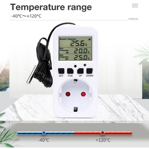 TC01 Temperature Controller Heater Cooler EU <strong>Digital</strong> Thermostat Regulator Temperature Controller <strong>Socket</strong> - Product Image 3