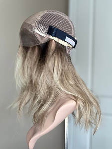 Perruque en dentelle frontale de luxe HD avec cuir chevelu réaliste, cheveux européens double trame de qualité supérieure, couleur brun, <span class=keywords><strong>blonde</strong></span>, balayage, pour femmes - Product Image 6