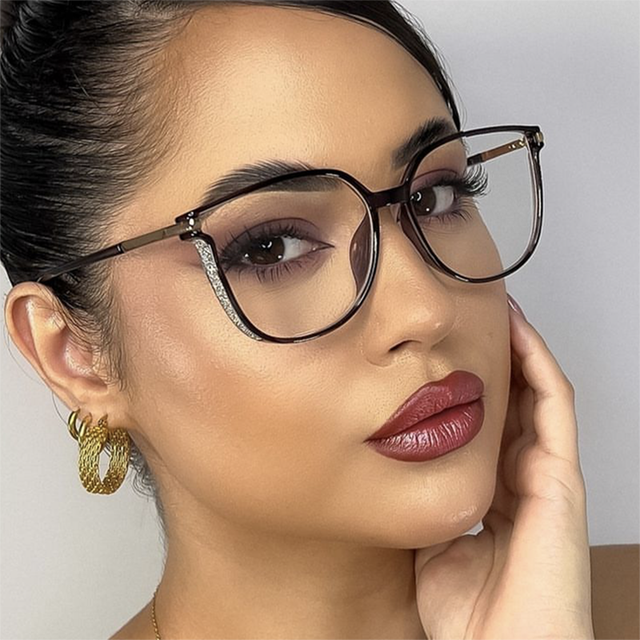 Low Priced Customized Optical Glasses Fashionable and Versatile Anti Blue Light Glasses Frame for Women