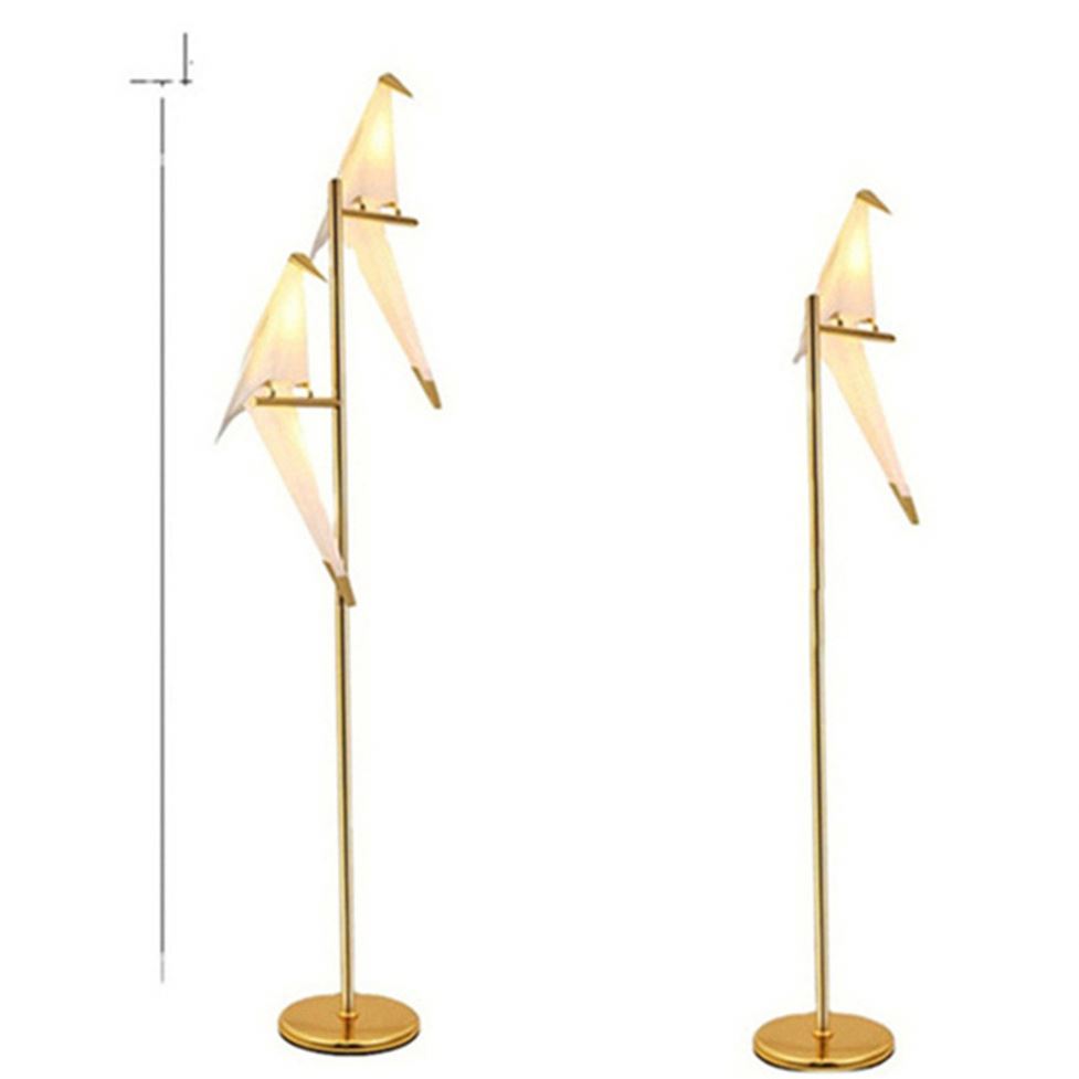 Mediterranean Top Quality Northern Europe Modern Luxury Hotel Villa Metal Floor Lamp For Bedroom