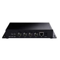 Codificador de Video ProVideo de 4 Canales SDI H.264/H.265 Full HD 1080P con Transmisión en Vivo Multiprotocolo y Baja Tasa de Bits