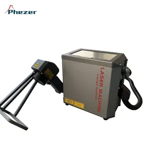 Macchina per marcatura Laser a fibra portatile per incisione su pneumatici 20W