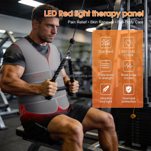 Chaqueta de terapia de luz roja OEM 50 75 100 Ajustes de intensidad 5-30 Min Temporizador Diseño portátil para profesionales activos - Product Image 1