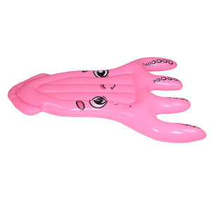 Flotador de piscina de PVC ecológico grueso personalizado con respaldo para niños de 8 a 13 años - Product Image 1