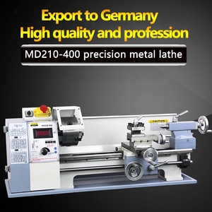 Động cơ không chổi than độ chính xác cao biến tốc độ nhỏ kim loại máy tiện máy mini sở thích máy tiện để bán - Product Image 2