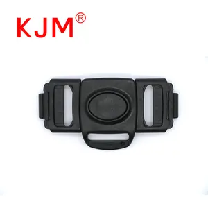 Belt Lock Clip Stroller Safe Harness Strap Buckle Two Plastic Side Release Buckle