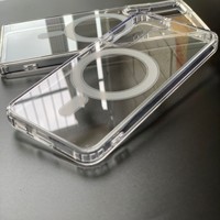 Étui transparent magnétique antichoc et étanche avec design blindé pour A16 A26 A36 A56