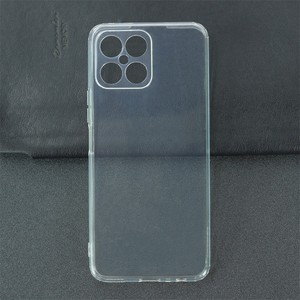 Fabricant Vente en gros Matte TPU Cases Soft Frosted Back Cover Silicone Mobile Phone Case Pour Huawe <span class=keywords><strong>Honor</strong></span> <span class=keywords><strong>X8</strong></span> <span class=keywords><strong>4G</strong></span> Black - Product Image 1