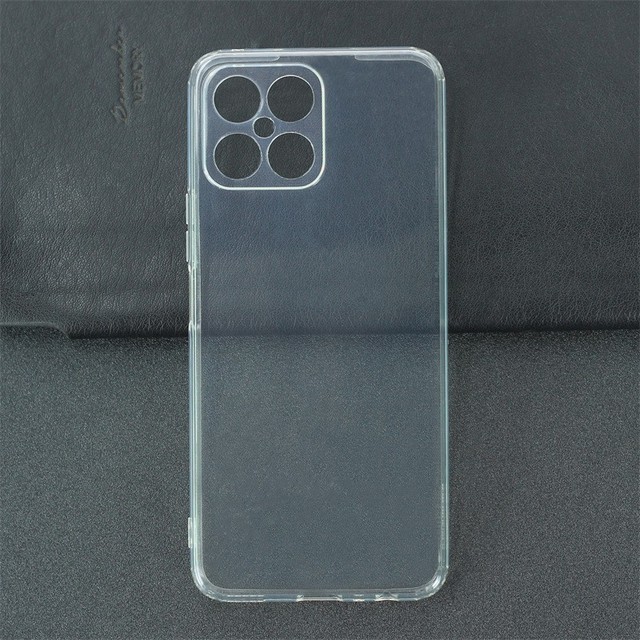 Manufacturer Wholesale Matte TPU Cases Soft Frosted Back Cover Silicone Mobile Phone Case for Huawe Honor X8 4G Black