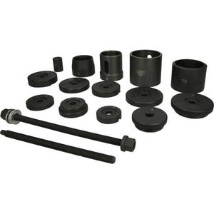KS TOOLS - 150.9825 Jeu d'outils de roulement de corps d'essieu pour essieu arrière BMW (19 pcs) - EAN 4042146766934 TRANSMISSION - Product Image 1