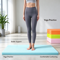 Coussins d'équilibre portables en EVA à rebond élevé et antidérapants, directement de l'usine, pour le yoga, le saut, le fitness et les exercices corporels – Résistants et durables