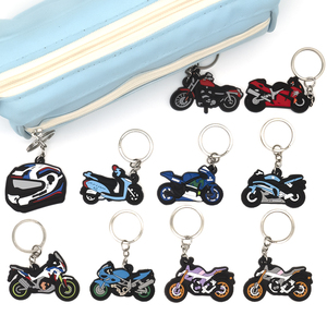 Cá Nhân PVC Mũ Bảo Hiểm Xe Máy <span class=keywords><strong>Keychain</strong></span> Tùy Chỉnh Cao Su Biker Phong Cách Vòng Chìa Khóa Món Quà Mát Mẻ <span class=keywords><strong>Keychain</strong></span> Phụ Kiện Trong Số Lượng Lớn - Product Image 1