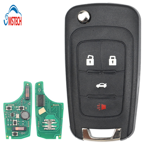 MS 4 Nút 433Mhz Từ Xa Chìa Khóa Xe Cho Chevrolet Cruze Sonic Mailbu Impaia Equinox Camaro Orlando Keyless Nhà Máy Trống Chìa Khóa Xe - Product Image 2