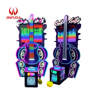 Machine de jeu Big Hammer, équipement d'arcade à pièces, jeu de frappe à la guitare fou pour les parcs d'attractions - Product Image 1