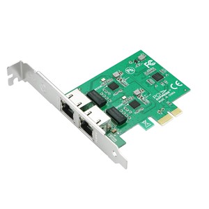 Scheda di rete Gigabit PCI-E a doppia porta 1G Realtek RTL8111F per desktop e server, Ethernet cablata, Nera, Gruppo ROS - Product Image 2