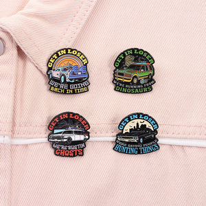 Pin esmaltado de Losers Ghost Bust para fans de películas de ciencia ficción, insignia de solapa de viaje en el tiempo, joyería, regalo de frutas de Año Nuevo Chino para amigos - Product Image 4