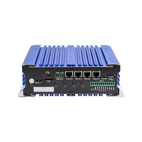 Industrial Pc mini-itx Edge Computer 6Lan komputer IoT kasar Pc tertanam