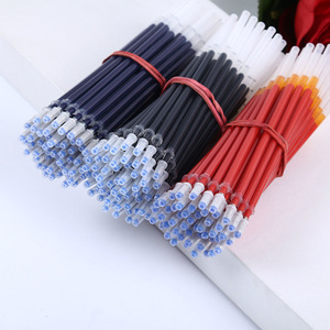 Bolígrafos de Gel borrables para estudiantes, bolígrafos clásicos de 0,5mm y 0,38mm, recambios de papelería, <span class=keywords><strong>tinta</strong></span> negra, azul y roja, oferta - Product Image 2