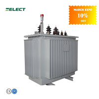 Transformateur de distribution d'énergie MV HV triphasé à huile, 30 KVA, 400V 415V vers 33KV 11KV 10KV, prix 30KVA