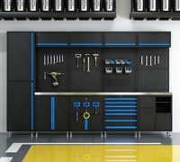 Gabinete de Herramientas de Acero Resistente Personalizable OEM de 12 Cajones, Estilo Europeo Moderno, con Cerradura con Llave, Capacidad de Carga de 1000 kg, Ruedas Resistentes a la Oxidación
