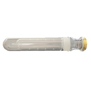 Glass Cigar <b>Humidifier</b> Tube 22.5cm With Hygrometer For Ageing And Moisture Control - Product Image 5