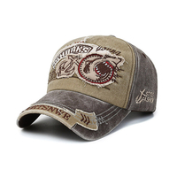 Gorras deportivas de mezclilla vintage de perfil bajo para hombre, lisas, con bordado personalizado en la parte inferior de la visera, al por mayor