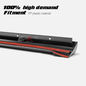 Matériau PP pour jupes latérales de type Abarth Fiat 500 595 (2007+) - Product Image 6