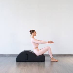 Pilates PU Covered Spine Corrector Noir Couleur - Product Image 3