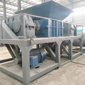 Afval Band Crusher Truck Band Shredder Machine Rubber Tyre Shredder Prijs