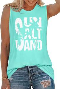 เสื้อกล้ามแห้งเร็วของผู้หญิงเสื้อกีฬาแขนกุดทรงหลวมฤดูร้อนระบายอากาศได้ถักโลโก้ออกแบบได้ตามต้องการสำหรับใช้ในยิม - Product Image 3